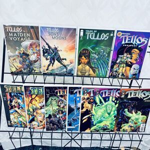 Tellos‎ Prologue 1-2 4 6 8-10, Tales Sons & Moons, Maiden Voyage, Tales of T Lot